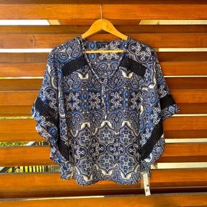 NWT Zac & Rachel Boho blouse